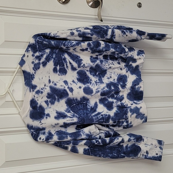 Women’s Tie Dye Cropped Sweatshirt size M - Old Navy - Picture 2 of 5